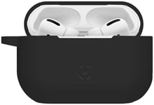 Celly AirCase för AirPods Pro - Sort