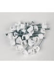 Proove Cable clips 5mm 25-pack White
