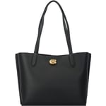 Coach Willow Shopper Sac en cuir 34 cm black (C0689-B4BK)