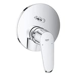 Mitigeur bain douche encastré - GROHE - 24056002 - Finition chromée - Convient pour baignoire - Levier en métal