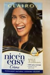 CLAIROL Nice N Easy Creme 1 BLACKEST BLACK Permanent Hair Dye NEW