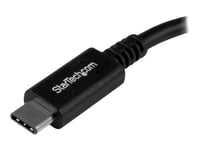 Startech.Com Usb-C Till Usb-A-Kabeladapter - M/F - 15 Cm - Usb 3.0 - Usb-If-Certifierad - Usb-Adapter - 24 Pin Usb-C (Hane) Till Usb Typ A (Hona) - Usb 3.0 - 15.2 Cm - Svart - För P/N: Dk31c3hdpd, Dk31c3hdpdue, Dkm30chdpd, Dkm30chdpdue, Pexusb312a1c