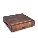 Boos Blocks - Leikkuulauta Butcher Block Walnut 46x46x7,5 cm 10,9 - Leikkuulaudat - Ruskea - Puu