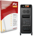 atFoliX 2x Film Protection d'écran pour Bluetti EP500Pro mat&antichoc