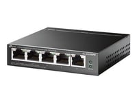 Tp-link 5-port gigabit easy smart switch with 4-port poe+