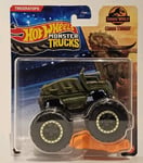 Hot Wheels Triceratops Monster Trucks Jurassic World Chaos Theory 1:64 Scale