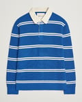 GANT Ribbed Cotton Striped Rugger Lapis Blue