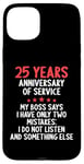 iPhone 15 Plus 25 Year In Service 25 Year Anniversary od Service 25 Year Case