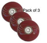 3 xTDK DVD+RW Discs ReWritable Blank 1-8x 4.7GB 120min Video Data Disc In Sleves