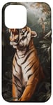 Coque pour iPhone 12 Pro Max Tigre Animal Majestic Roaring Wildlife Roar