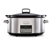 CROCK-POT CSC063 Slow Cooker - Stainless Steel, Stainless Steel