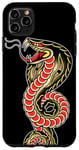 Coque pour iPhone 11 Pro Max Cobra Snake x King Cobra Snake Serpent