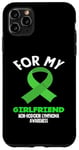 Coque pour iPhone 11 Pro Max Citron vert de sensibilisation au lymphome non hodgkinien pour ma petite amie