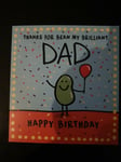 THANKS FOR BEAN MY BRILLIANT DAD BIRTHDAY CARD (S9A)