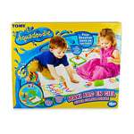 AquaDoodle Tomy - Maxi Tapis Fluo T72373, Tapis de Dessin à Eau Géant Arc-en-Ciel, Coloriage Géant, Tapis d'Éveil Adapté aux Enfants dès 18 Mois