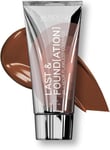 WUNDERBROW Last & Foundation Makeup 70 Espresso 30ml UK Seller