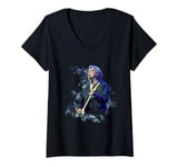 Womens Eric Clapton At Paul Jones Charity Concert 2018 V-Neck T-Shirt