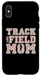 Coque pour iPhone X/XS Track & Field Mom Sports Running Femme