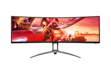 AOC Gaming AG493UCX2 skärm - WLED - 49" - AMD FreeSync Premium Pro, NVIDIA G-SYNC Compatible - VA - 4ms,1ms - Dual Quad HD 5120x1440 vid 165Hz