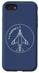 iPhone SE (2020) / 7 / 8 F-4 Phantom II American Jet Plane Badge Case