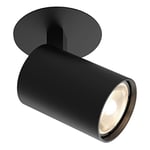 Astro Ascoli Recessed Dimmable Indoor Spotlight (Matt Black), GU10 Lamp, Designed in Britain - 1286080 - 3 Years Guarantee