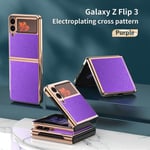 Samsung Galaxy Z Flip3 5G      Hard PC Case    Purple