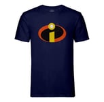 T-Shirt Homme Col Rond The Incredibles Logo Super Héros Bd Film Geek