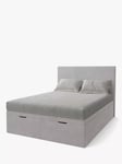 Koti Home Dee Upholstered Ottoman Storage Bed, Double