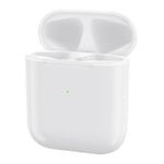 Upgraded Wireless Charging Case Replacement Compatible with AirPods 1st & 2nd Generation, AirPods 1st & 2nd Generation Charging Case with Bluetooth Pairing & Sync Button, No Earbuds, White