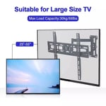 TV Wall Bracket Mount for 26 27 32 40 43 46 50 55 Inch LED Tilt Swivel Extends