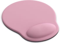 Tapis de Souris avec Coussin en Gel - Repose-Poignet Gaming - Mousepad Wrist Rest - Confort Repose Poignets Ergonomique - Hydrofuge & Lavable - Base antidérapante - PC Laptop Notebook.[G1380]