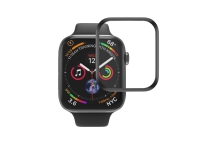 Vivanco Full, Skärmskydd, Smartwatch, Svart, Transparent, Apple, Watch 6 44mm, Watch 5 44mm, Watch 4 44mm, Watch SE 2 44mm, Watch SE 44mm, Härdat glas