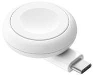 Boostcharge Portable USB-C Apple Watch Charger, White