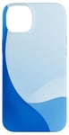 Coque pour iPhone 14 Plus Design esthétique bleu