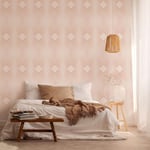 A.S. Création Retro 70s Diamond Wallpaper Beige/Cream Retro Chic 395325 8.50m x 0.53m Paste The Wall