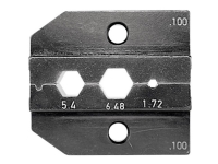 Rennsteig Werkzeuge 624 100 3 0 Krympningsinsats Koaxialkontakt RG58, RG59, RG62, RG71 Lämplig för märket Rennsteig Werkzeuge PEW 12