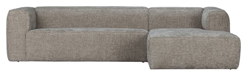 WOOOD Woood Bean Sofa m. høyrevendt Sjeselong - Melange Travertin