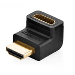 Ugreen HDMI (hann) til HDMI (hun) adapter - Svart