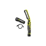 Pack Ryobi 4V Lampe de travail RLI4-0 - 650 lumens - 1 Batterie 3,0Ah - 1 Câble usb