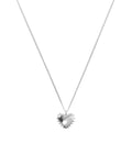 True Love Spike Heart Necklace Silver