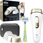 Braun IPL Silk-Expert Pro 5, at Home Hair Removal with Pouch, Wide Head, Precisi