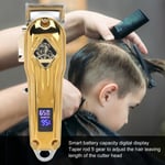 VGR Electric Hair Clipper LED Display Hair Trimmer Cutting Machine Styling SLS