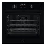 AEG Series 6000 Electric Single Oven - Black