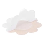 5 Pairs Disposable Breast Pasties Beige Adhesive Bras Invisible Nipple Covers