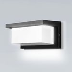 Swanew - Applique Murale intérieur/Extérieur avec Détecteur de Mouvement Moderne Luminaire Murale,Éclairage Mural Etanche IP65 led 18W blanc froid