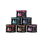 catz finefood Purrrr Collection I Lot de 6 boîtes de Nourriture Humide monoprotéine pour Chat sans céréales, sans Sucre, hypoallergénique, Haute teneur en Viande, en Sachet, 6 x 200 g