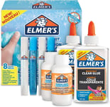 Elmer’s Glue Frosty Slime Kit | with Clear PVA Glue, Glitter Glue Pens & Magi