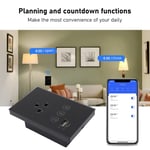 Voice Control Smart Plug Power Off Memory Touch Light Switch Smart Outlet Easy