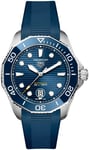 TAG Heuer WBP201B.FT6198 Aquaracer Blå/Gummi Ø43 mm