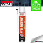 Soudal B1 Fire Class Expanding Foam Hand Held Polyurethane Foam Filler -750ml